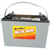MK Powered® Deka® Solar 8A27 AGM Valve-Regulated Solar Battery.